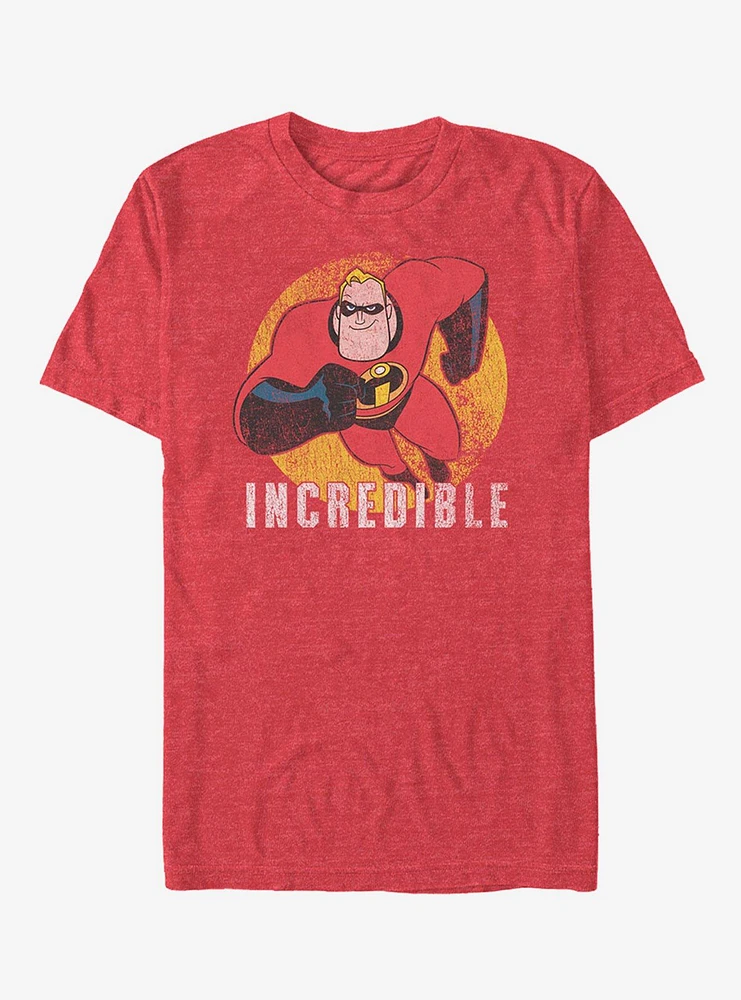 Disney Pixar The Incredibles Retro Masked Hero T-Shirt