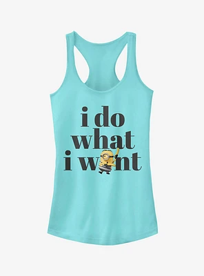 Minion Do What I Want Girls Tank Top