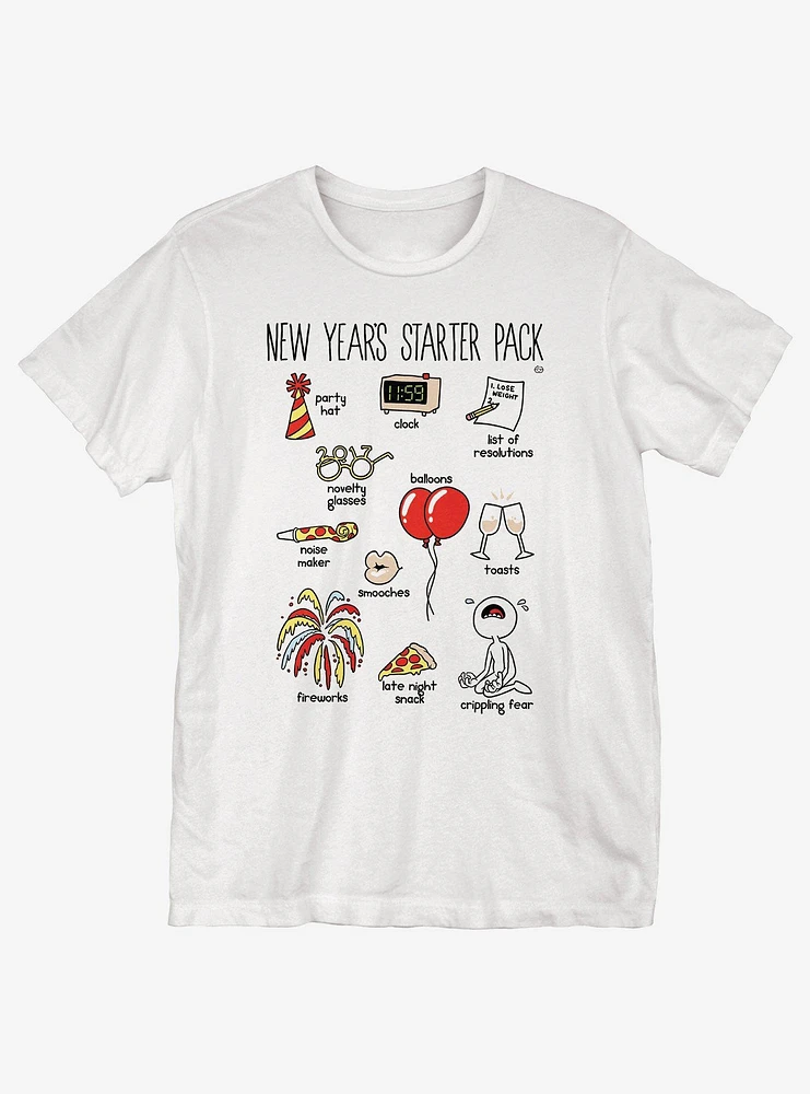 New Year's Starter Pack T-Shirt