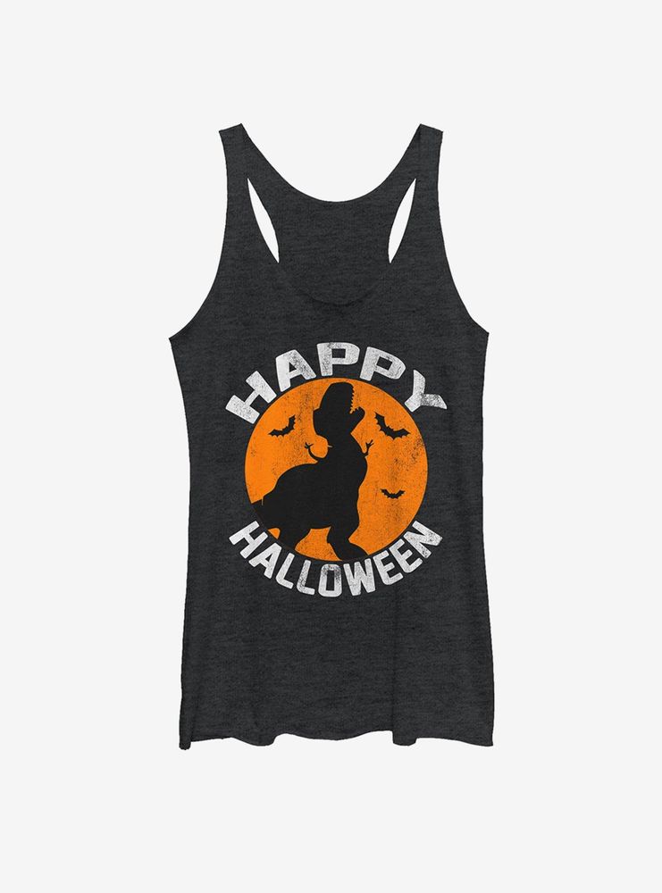 Disney Pixar Toy Story Halloween Rex Silhouette Womens Tank