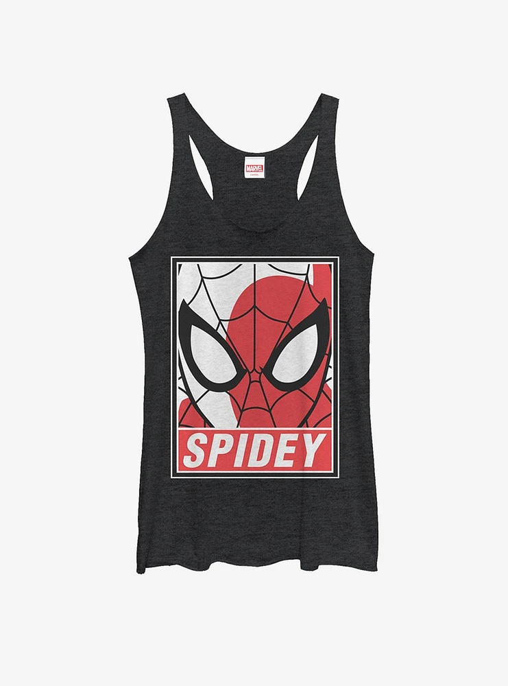 Marvel Spider-Man Portrait Womens Tank