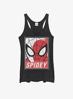 Marvel Spider-Man Portrait Womens Tank