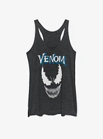 Marvel Venom Face Logo Womens Tank
