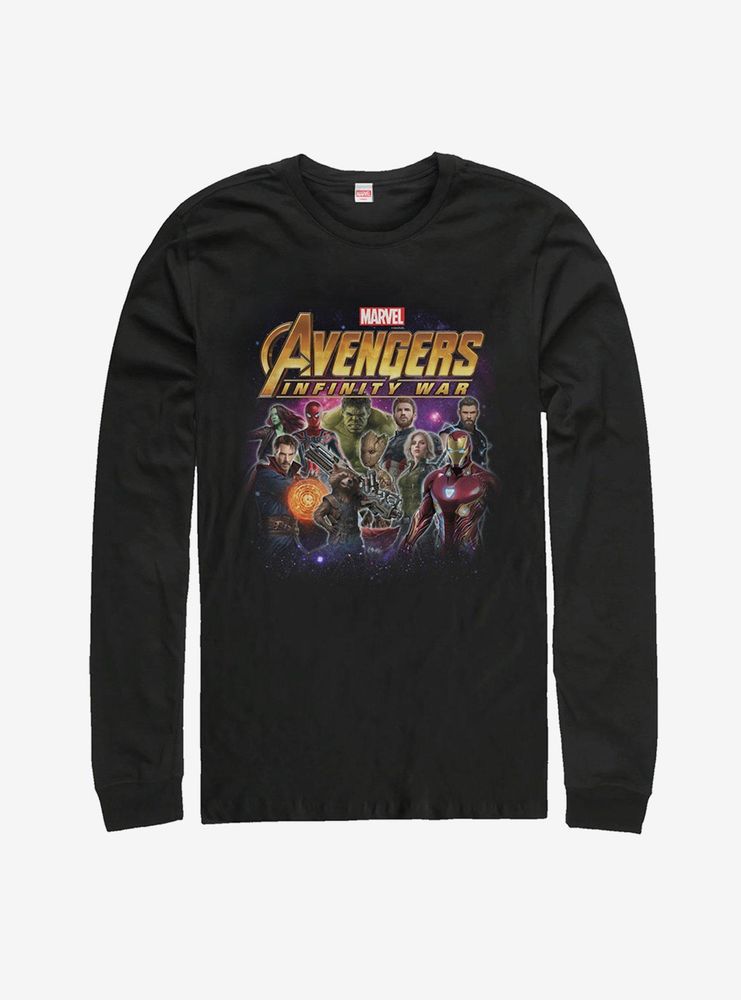 Marvel Avengers: Infinity War Character Shot Long Sleeve T-Shirt