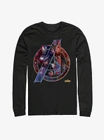 Marvel Avengers: Infinity War Logo Long Sleeve T-Shirt