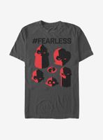 Disney Pixar The Incredibles #Fearless Masks T-Shirt