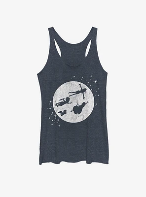 Disney Peter Pan Fly Silhouette Womens Tank