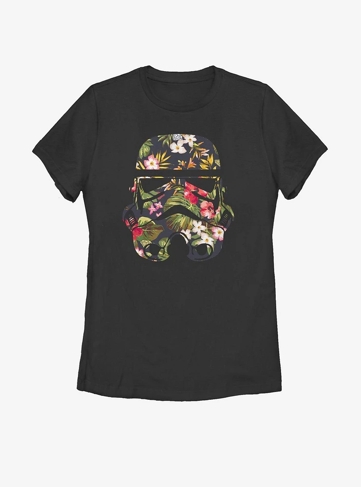 Star Wars Tropical Stormtrooper Womens T-Shirt