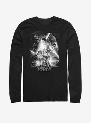 Star Wars The Force Awakens Poster Long Sleeve T-Shirt