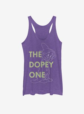 Disney Snow White Dopey One Womens Tank