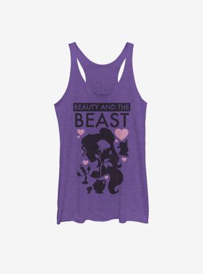Disney Beauty and the Beast Symbols Womens Tank