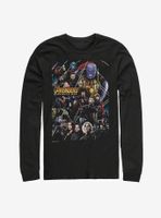 Marvel Avengers: Infinity War Character View Long Sleeve T-Shirt