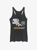 Disney Pixar The Incredibles Dash Born Fast Womens Tank
