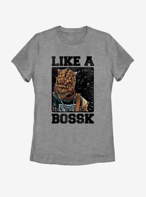 Star Wars Bounty Hunter Like a Bossk Womens T-Shirt