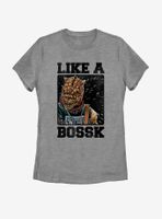 Star Wars Bounty Hunter Like a Bossk Womens T-Shirt