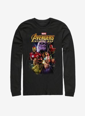 Marvel Avengers: Infinity War Prism Long Sleeve T-Shirt