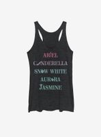 Disney Princess Symbols Womens Tank