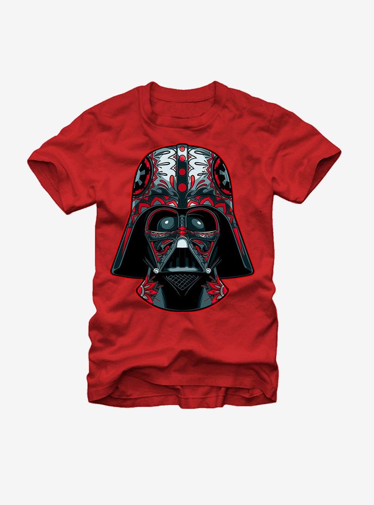 Star Wars Darth Vader Helmet Markings T-Shirt
