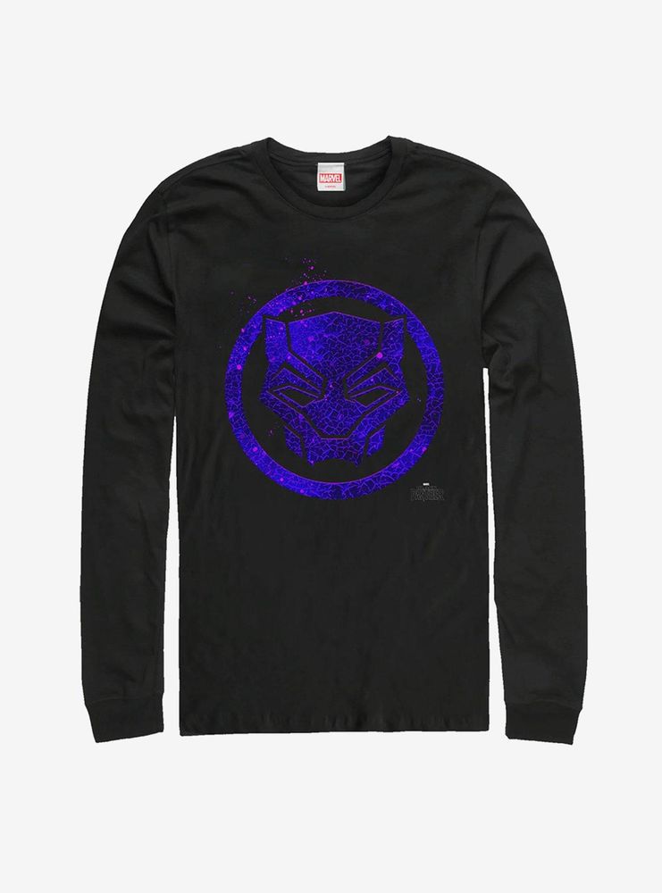 Marvel Black Panther 2018 Ember Mask Long Sleeve T-Shirt