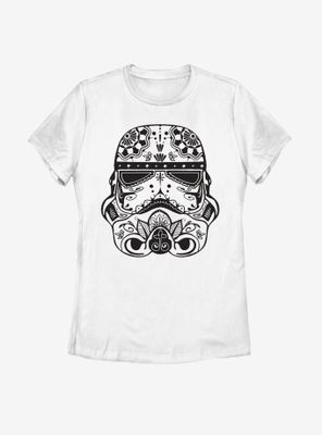 Star Wars Ornate Stormtrooper Womens T-Shirt