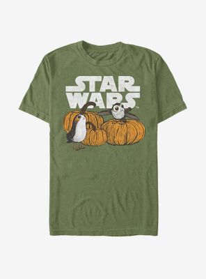 Star Wars Happy Halloween Porg Logo T-Shirt