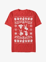 Disney Pixar Toy Story Ugly Christmas Sweater Toys T-Shirt