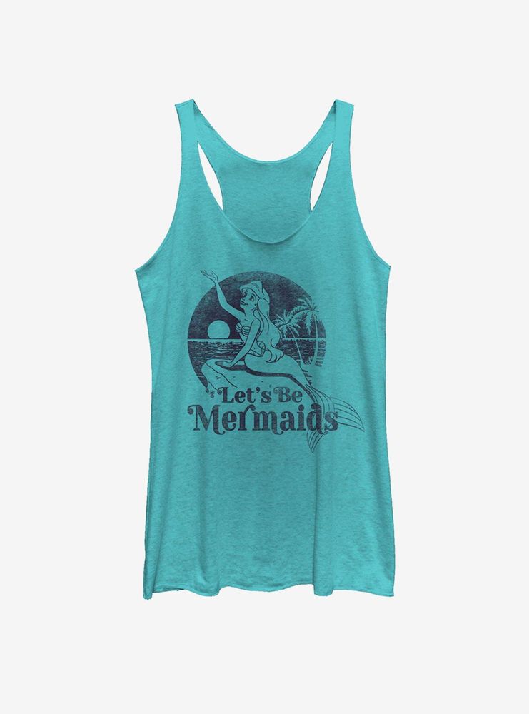 Disney The Little Mermaid Let's Be Mermaids Womens Tank