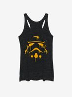 Star Wars Halloween Dripping Stormtrooper Helmet Womens Tank