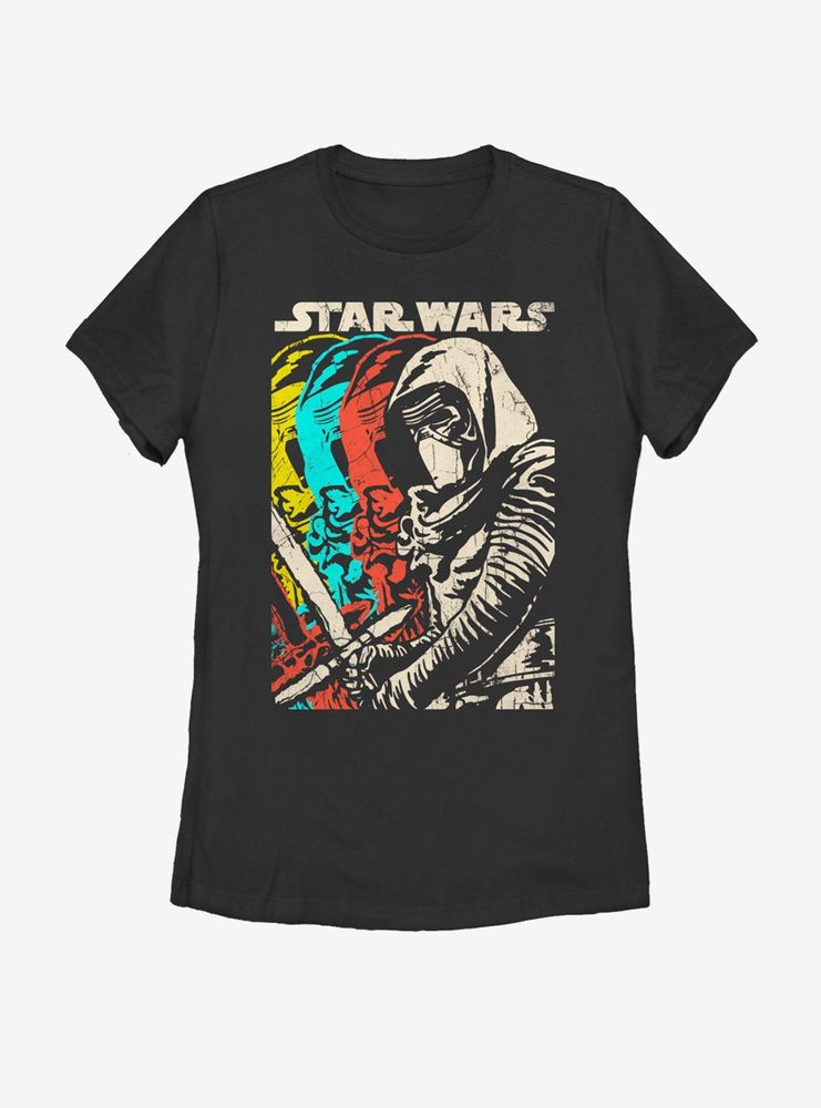 Star Wars The Force Awakens Kylo Ren Copies Womens T-Shirt