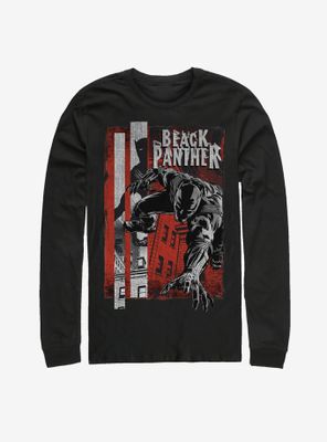 Marvel Black Panther Lurk Long Sleeve T-Shirt