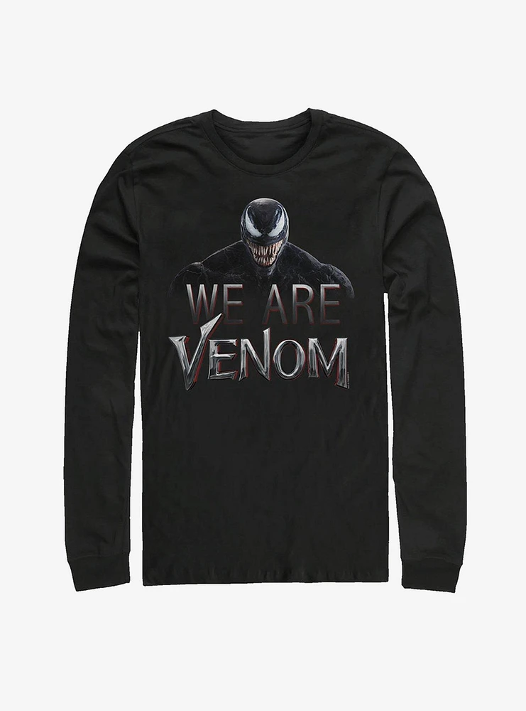 Marvel We Are Venom Film Logo Long Sleeve T-Shirt