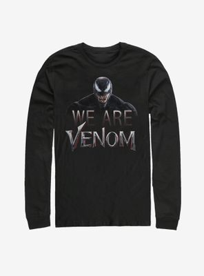 Marvel We Are Venom Film Logo Long Sleeve T-Shirt