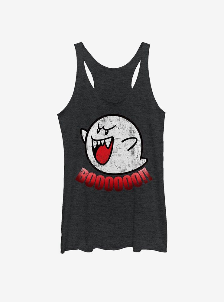 Nintendo Retro Boo Ghost Womens Tank