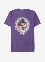 Disney Aladdin Jasmine Lotus Flower T-Shirt