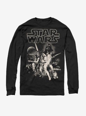 Star Wars Classic Poster Long Sleeve T-Shirt
