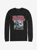 Marvel Black Panther Panels Long Sleeve T-Shirt