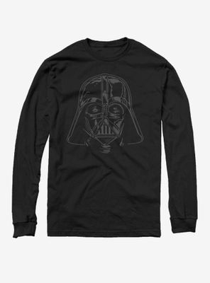 Star Wars Darth Vader Helmet Long Sleeve T-Shirt