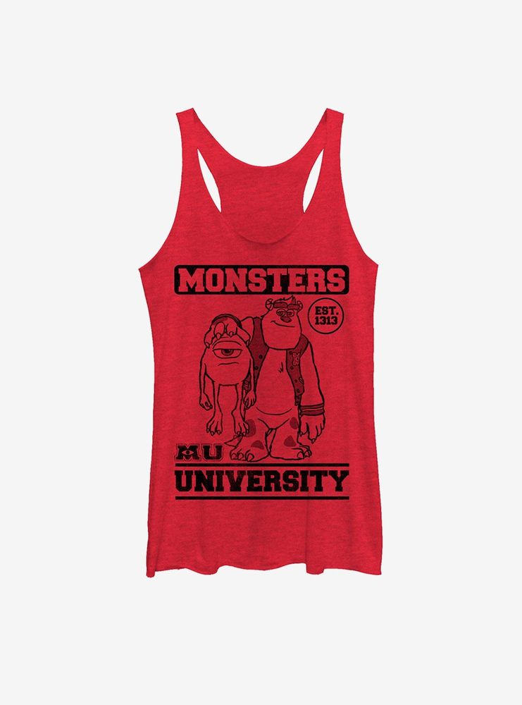 Disney Pixar Monsters University College Friends Est. 1313 Womens Tank