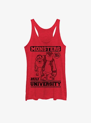Disney Pixar Monsters University College Friends Est. 1313 Womens Tank