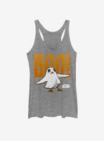 Star Wars Halloween Porg Ghost Womens Tank