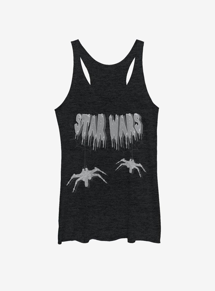 Star Wars X-Wing Halloween Spiders Womens Tank