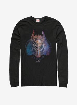 Marvel Black Panther Erik Killmonger Long Sleeve T-Shirt