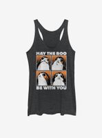 Star Wars Halloween Porg Boo With You Womens Tank