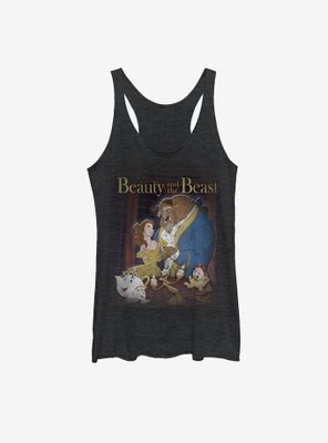 Disney Beauty and the Beast Movie Poster Womens Tank