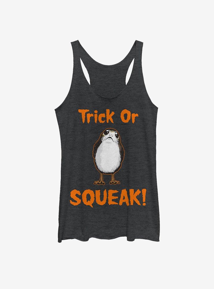 Star Wars Halloween Porg Squeak Womens Tank