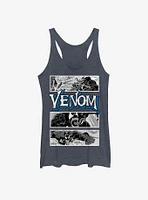 Marvel Venom Comic Panels Womens Tank