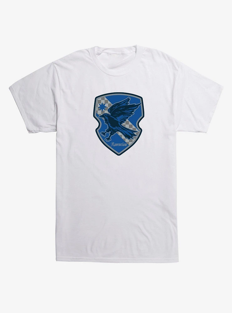 Harry Potter Ravenclaw Checkered Shield T-Shirt