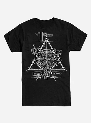 Harry Potter Deathly Hallows Three Brothers T-Shirt