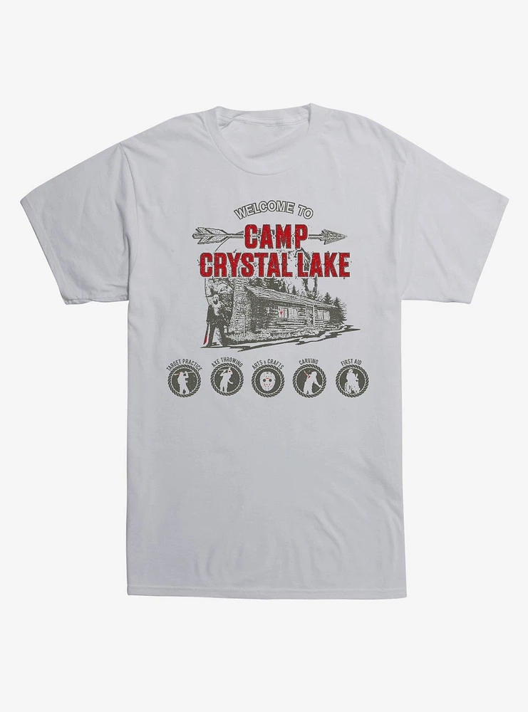 Friday The 13th Crystal Lake Camp T-Shirt