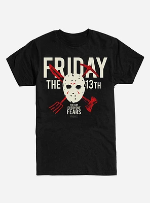 Friday the 13th Jason Mask T-Shirt